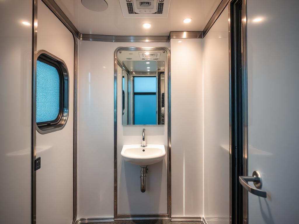 Luxury Restroom Trailers in Goshen, OH